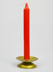Bougie Teintée Masse Rouge