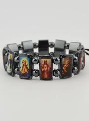 Bracelet des Saints Protecteurs - Hématite Noire