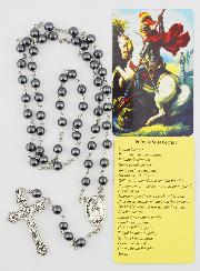 Chapelet Saint Georges Perles Noires