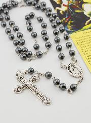 Chapelet Saint Georges Perles Noires