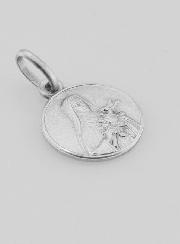 Médaille Sainte Thérèse en Argent Massif - 12mm