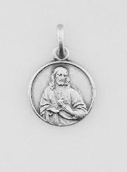Médaille du Scapulaire en Argent Massif - 12mm