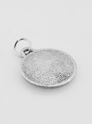 Médaille Saint Christophe en Métal Argenté - 18mm