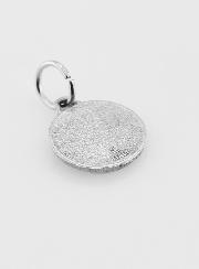 Médaille Sainte Rita en Métal Argenté - 12mm
