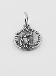 Médaille Notre Dame de la Salette en Métal Argenté - 12mm