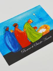 Carte de Voeux Les Rois Mages - 10 X 15cm