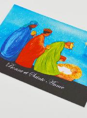 Carte de Voeux Les Rois Mages - 10 X 15cm