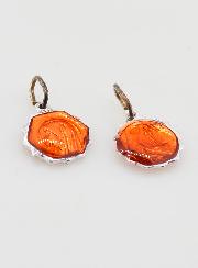 Médaille Vierge Marie 11mm - Orange