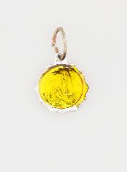 Médaille Vierge Marie 11mm - Jaune
