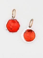 Médaille Vierge Marie 11mm - Rouge