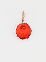 Médaille Vierge Marie 11mm - Rouge