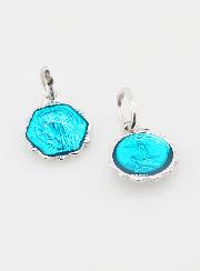 Médaille Vierge Marie 8mm - Turquoise