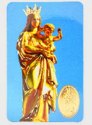 Carte de Prière Médaille Notre Dame de la Garde