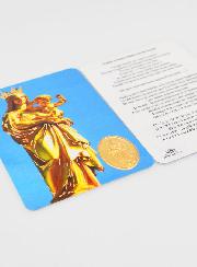 Carte de Prière Médaille Notre Dame de la Garde