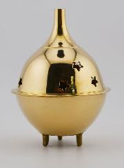 Encensoir d'Eglise - Brûle-encens sur Socle - 10cm