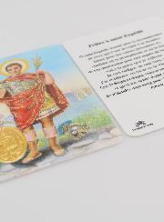 Carte de Prière Médaille Saint Expédit