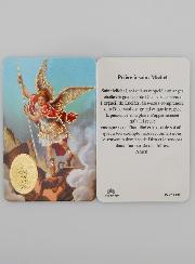 Carte de Prière Médaille Saint Michel Archange