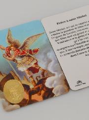 Carte de Prière Médaille Saint Michel Archange