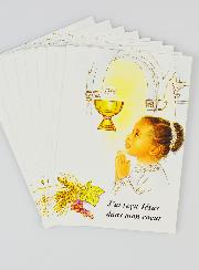 10 Cartes de Communion - Communiante
