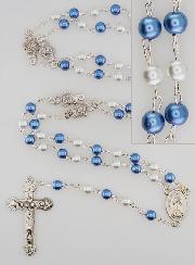 Chapelet de Lourdes Perles de Nacre - Boîte Ecrin