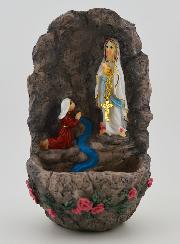 Bénitier Apparitions Notre Dame de Lourdes - Ste Bernadette