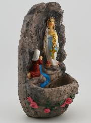 Bénitier Apparitions Notre Dame de Lourdes - Ste Bernadette