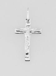 Pendentif Croix en Argent Massif - 20mm