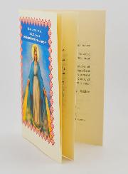 Livret de Neuvaine Vierge Miraculeuse