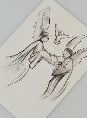 Carte de Baptême - Présentation des Anges du Ciel