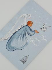 Carte de Baptême - Ange de la Liberté