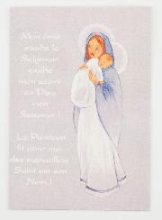 Carte de Baptême - Prière du Magnificat