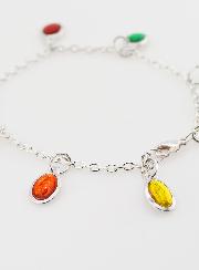 Bracelet Religieux Médailles Vierge Miraculeuse Couleurs 11mm