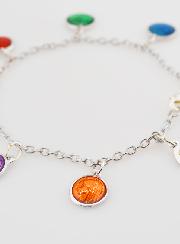 Bracelet Religieux Médailles Vierge Marie 8 Couleurs 10mm
