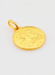 Médaille Saint Georges en Plaqué Or - 16mm