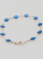 Bracelet des Saints Bijoux Enfant Métal et Email Bleu - 15cm