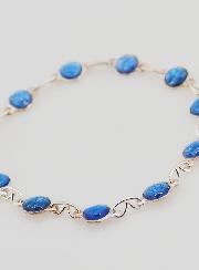 Bracelet des Saints Bijoux Enfant Métal et Email Bleu - 15cm