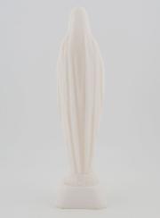 Statue Vierge Marie de Lourdes en Albâtre - 16cm