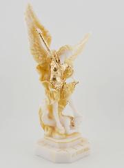 Statue Saint Michel Archange en Albâtre - 22cm