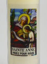 Bougie de Neuvaine à Sainte Anne - 17.5cm