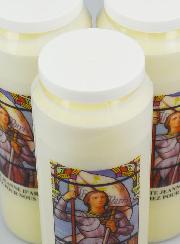 Lot de 3 Bougies de Neuvaine à Sainte Jeanne d'Arc