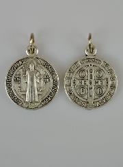 Médaille de Saint Benoît en Métal - 11mm
