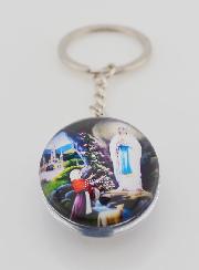 Porte-Clés Vierge Miraculeuse Souvenir de Lourdes - 2.5cm