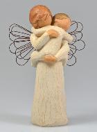 Ange Willow Tree - Etreinte d'Ange-Gardien (Angel's Embrace) - 14 cm