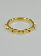 Bague Religieuse Dizainier Dorée - Taille 64