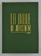 Bible de Jérusalem - Compacte reliée verte