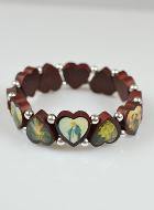 Bracelet des Saints Protecteurs - Forme Coeur
