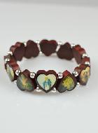 Bracelet des Saints Protecteurs - Forme Coeur