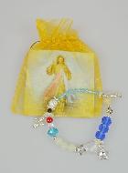 Bracelet Religieux Cadeau Enfant de Communion - Jaune