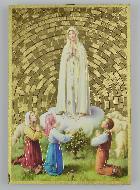 Cadre Icône Notre Dame de Fatima - 15 cm