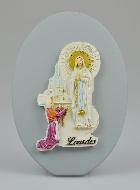 Cadre Notre Dame de Lourdes - 15 cm